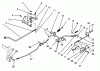 Toro 72081 (246-H) - 246-H Yard Tractor, 1993 (3900001-3999999) Ersatzteile BRAKE AND HYDRO LINKAGE