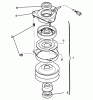 Toro 72081 (246-H) - 246-H Yard Tractor, 1993 (3900001-3999999) Ersatzteile CLUTCH ASSEMBLY 92-1686