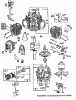 Toro 72081 (246-H) - 246-H Yard Tractor, 1993 (3900001-3999999) Ersatzteile ENGINE TORO POWER PLUS #1