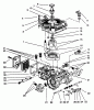 Toro 72081 (246-H) - 246-H Yard Tractor, 1993 (3900001-3999999) Ersatzteile TRANSMISSION EATON MODEL 751-045 #1