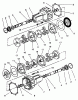 Toro 72081 (246-H) - 246-H Yard Tractor, 1993 (3900001-3999999) Ersatzteile TRANSMISSION EATON MODEL 751-045 #2