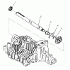 Toro 72084 (266-H) - 266-H Yard Tractor, 1995 (5900001-5999999) Ersatzteile AXLE SHAFT TUFF TORQ TRANSMISSION K61 (TORO)