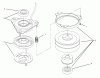 Toro 72084 (266-H) - 266-H Yard Tractor, 1995 (5900001-5999999) Ersatzteile CLUTCH 92-6885