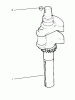Toro 72084 (266-H) - 266-H Yard Tractor, 1995 (5900001-5999999) Ersatzteile CRANKSHAFT KOHLER ENGINE CV16S-PS61514