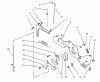 Toro 72084 (266-H) - 266-H Yard Tractor, 1995 (5900001-5999999) Ersatzteile ENGINE CONTROLS KOHLER ENGINE CV16S-PS61514