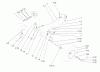 Toro 72084 (266-H) - 266-H Yard Tractor, 1995 (5900001-5999999) Ersatzteile FRONT AXLE