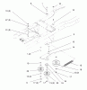 Toro 72084 (266-H) - 266-H Yard Tractor, 1995 (5900001-5999999) Ersatzteile HYDRO DRIVE COMPONENTS