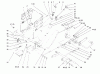 Toro 72084 (266-H) - 266-H Yard Tractor, 1995 (5900001-5999999) Ersatzteile LIFT LEVER AND HEIGHT OF CUT