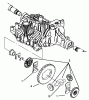 Toro 72085 (267-H) - 267-H Lawn and Garden Tractor, 1996 (6900001-6999999) Ersatzteile DIFFERENTIAL GEAR
