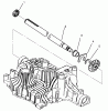 Toro 72104 (267-H) - 267-H Lawn and Garden Tractor, 1997 (7900001-7999999) Ersatzteile AXLE SHAFT