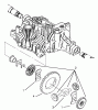 Toro 72104 (267-H) - 267-H Lawn and Garden Tractor, 1997 (7900001-7999999) Ersatzteile DIFFERENTIAL GEAR
