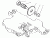 Toro 72104 (267-H) - 267-H Lawn and Garden Tractor, 1997 (7900001-7999999) Ersatzteile FINAL PINION