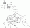 Toro 72104 (267-H) - 267-H Lawn and Garden Tractor, 1997 (7900001-7999999) Ersatzteile OIL PAN / LUBRICATION