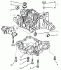 Toro 72104 (267-H) - 267-H Lawn and Garden Tractor, 1997 (7900001-7999999) Ersatzteile TRANSAXLE CASE
