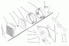 Toro 72085 (267-H) - 267-H Lawn and Garden Tractor, 1998 (8900400-8999999) Ersatzteile AIR INTAKE/FILTRATION