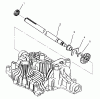 Toro 72085 (267-H) - 267-H Lawn and Garden Tractor, 1998 (8900400-8999999) Ersatzteile AXLE SHAFT