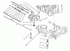 Toro 72085 (267-H) - 267-H Lawn and Garden Tractor, 1998 (8900400-8999999) Ersatzteile CENTER CASE