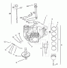 Toro 72085 (267-H) - 267-H Lawn and Garden Tractor, 1998 (8900400-8999999) Ersatzteile CRANKCASE