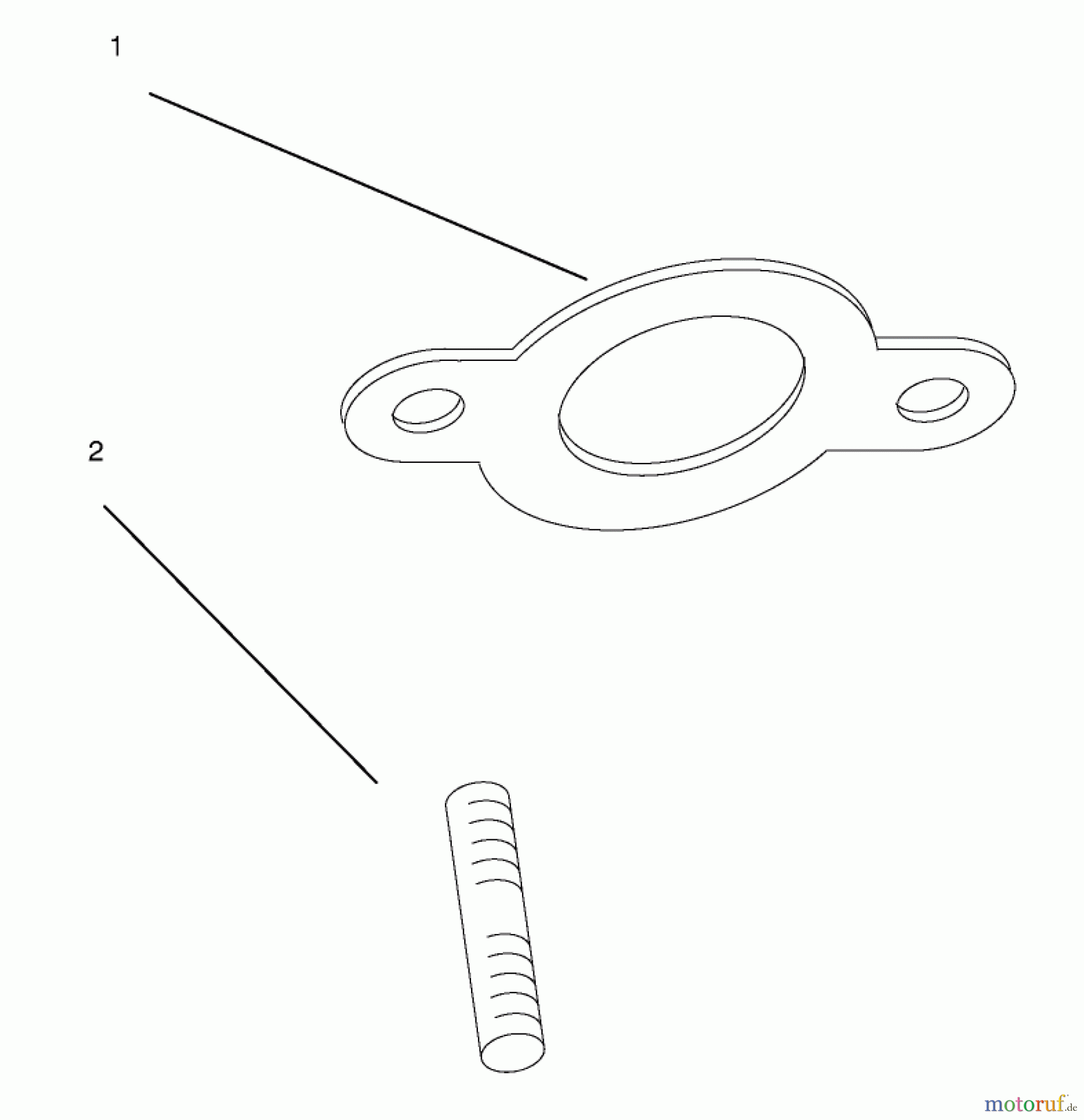 Toro Neu Mowers, Lawn & Garden Tractor Seite 1 72104 (267-H) - Toro 267-H Lawn and Garden Tractor, 1998 (8900600-8999999) EXHAUST