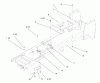 Toro 72085 (267-H) - 267-H Lawn and Garden Tractor, 1998 (8900400-8999999) Ersatzteile FRAME