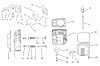 Toro 72085 (267-H) - 267-H Lawn and Garden Tractor, 1998 (8900400-8999999) Ersatzteile HEAD/VALVE/BREATHER