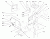 Toro 72085 (267-H) - 267-H Lawn and Garden Tractor, 1998 (8900400-8999999) Ersatzteile HOODSTAND AND FIREWALL