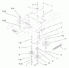 Toro 72085 (267-H) - 267-H Lawn and Garden Tractor, 1998 (8900400-8999999) Ersatzteile HYDRO DRIVE COMPONENTS
