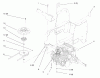 Toro 72085 (267-H) - 267-H Lawn and Garden Tractor, 1998 (8900400-8999999) Ersatzteile HYDRO TRANSAXLE