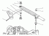 Toro 72085 (267-H) - 267-H Lawn and Garden Tractor, 1998 (8900400-8999999) Ersatzteile LEVER DAMPER