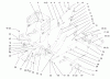 Toro 72085 (267-H) - 267-H Lawn and Garden Tractor, 1998 (8900400-8999999) Ersatzteile LIFT LEVER AND HEIGHT OF CUT