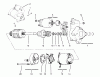 Toro 72085 (267-H) - 267-H Lawn and Garden Tractor, 1998 (8900400-8999999) Ersatzteile STARTING SYSTEM
