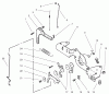 Toro 72107 (268-HE) - 268-HE Lawn and Garden Tractor, 2001 (210000001-210999999) Ersatzteile ENGINE CONTROL ASSEMBLY KOHLER CV18S-PS-61528 AND CV18S-PS-61529
