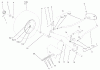 Toro 72107 (268-HE) - 268-HE Lawn and Garden Tractor, 2001 (210000001-210999999) Ersatzteile FRONT AXLE ASSEMBLY