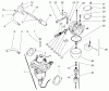 Toro 72107 (268-HE) - 268-HE Lawn and Garden Tractor, 2001 (210000001-210999999) Ersatzteile FUEL SYSTEM ASSEMBLY KOHLER CV18S-PS-61528 AND CV18S-PS-61529