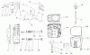 Toro 72107 (268-HE) - 268-HE Lawn and Garden Tractor, 2001 (210000001-210999999) Ersatzteile HEAD / VALVE / BREATHER ASSEMBLY KOHLER CV18S-PS-61528 AND CV18S-PS-61529