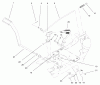 Toro 72107 (268-HE) - 268-HE Lawn and Garden Tractor, 2001 (210000001-210999999) Ersatzteile HYDRAULIC BRAKE ASSEMBLY
