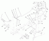 Toro 72107 (268-HE) - 268-HE Lawn and Garden Tractor, 2001 (210000001-210999999) Ersatzteile HYDRAULIC CONTROL ASSEMBLY
