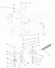 Toro 72107 (268-HE) - 268-HE Lawn and Garden Tractor, 2001 (210000001-210999999) Ersatzteile HYDRO DRIVE ASSEMBLY