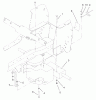 Toro 72107 (268-HE) - 268-HE Lawn and Garden Tractor, 2001 (210000001-210999999) Ersatzteile HYDROSTATIC TRANSAXLE ASSEMBLY