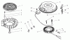 Toro 72107 (268-HE) - 268-HE Lawn and Garden Tractor, 2001 (210000001-210999999) Ersatzteile IGNITION / ELECTRICAL AND ASSEMBLY KOHLER CV18S-PS-61528 AND CV18S-PS-61529