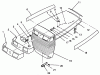 Toro 72101 (246-H) - 246-H Yard Tractor, 1993 (3900001-3999999) Ersatzteile HOOD ASSEMBLY
