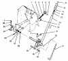 Toro 72101 (246-H) - 246-H Yard Tractor, 1993 (3900001-3999999) Ersatzteile LIFT BAR LINKAGE ASSEMBLY