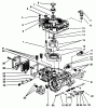 Toro 72101 (246-H) - 246-H Yard Tractor, 1993 (3900001-3999999) Ersatzteile TRANSMISSION EATON MODEL 751-045 #1
