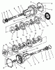 Toro 72101 (246-H) - 246-H Yard Tractor, 1993 (3900001-3999999) Ersatzteile TRANSMISSION EATON MODEL 751-045 #2