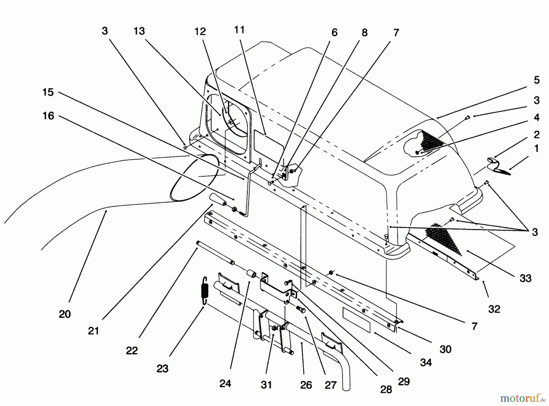  Toro Neu Accessories, Mower 79202 - Toro 38
