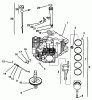 Toro 72102 (269-H) - 269-H Lawn and Garden Tractor, 1996 (6900001-6999999) Ersatzteile CRANKCASE