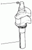 Toro 72102 (269-H) - 269-H Lawn and Garden Tractor, 1996 (6900001-6999999) Ersatzteile CRANKSHAFT