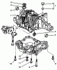 Toro 72102 (269-H) - 269-H Lawn and Garden Tractor, 1996 (6900001-6999999) Ersatzteile TRANSAXLE CASE