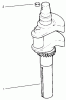 Toro 72102 (269-H) - 269-H Lawn and Garden Tractor, 1997 (7900001-7999999) Ersatzteile CRANKSHAFT