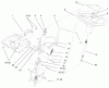 Toro 72102 (269-H) - 269-H Lawn and Garden Tractor, 1997 (7900001-7999999) Ersatzteile STEERING WHEEL AND TILT